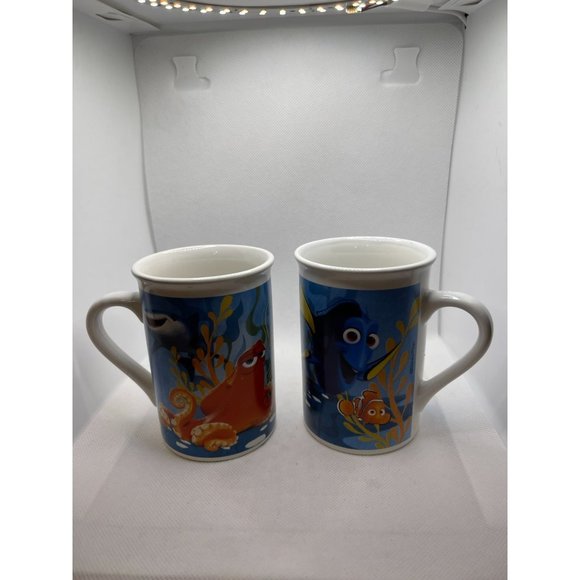 A Pair Of Disney Pixar Finding Dory Ceramic Mugs - Picture 1 of 16